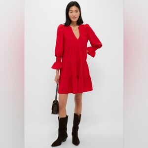 Tuckernuck Pomander Place Kenzo Dress in Red - Size XL